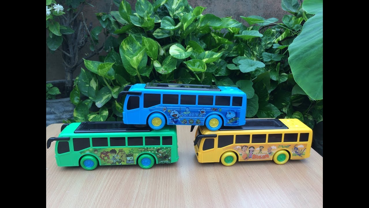 3D BUS TOY COLLECTION 2019,DOREMON 3D BUS ,BEN10 3D BUS,CHHOTA BHEEM 3D BUS  II TOK TOK TV