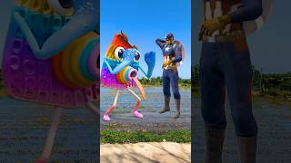 Transform Into Captain America To Fight Mr Pop Monster