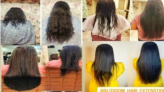 Permanent Hair Extensions100% Real Human Hair No Side Effects No Chemical Treatment Affordable Price
