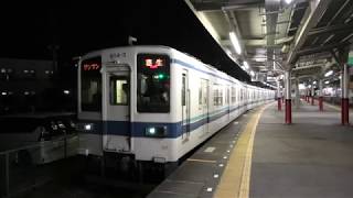 【2020年6月6日改正で佐野線3両運用消滅】東武8000系800型804F ワンマン葛生行 館林出発【4K】