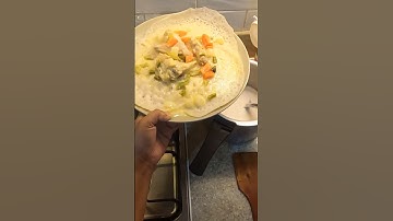 Have you tried Appam & Chicken stew? #food #cooking #shortvideo