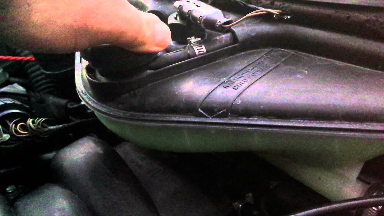 BMW e34 m60 Expansion Tank Behavior YouTube