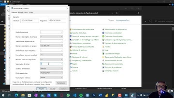 Configuración Regional Funciones en Excel