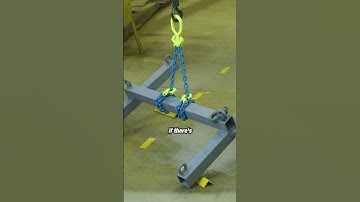 How Does the Gunnebo GrabiQ C-Lock Make a Safer Choker Hitch?  #construction #rigging #lifting