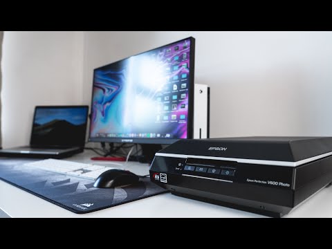 HOW TO SCAN COLOUR FILM -  EPSON V600