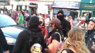 Attacked By Black Bloc Imbeciles