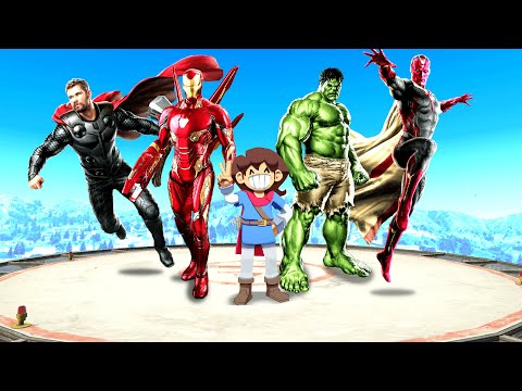 Playing As EVERY AVENGERS In GTA 5 ... (Secret Powers!)