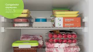 Geladeira Consul Cycle Defrost Duplex 334 litros Branca com Freezer Supercapacidade - CRD37