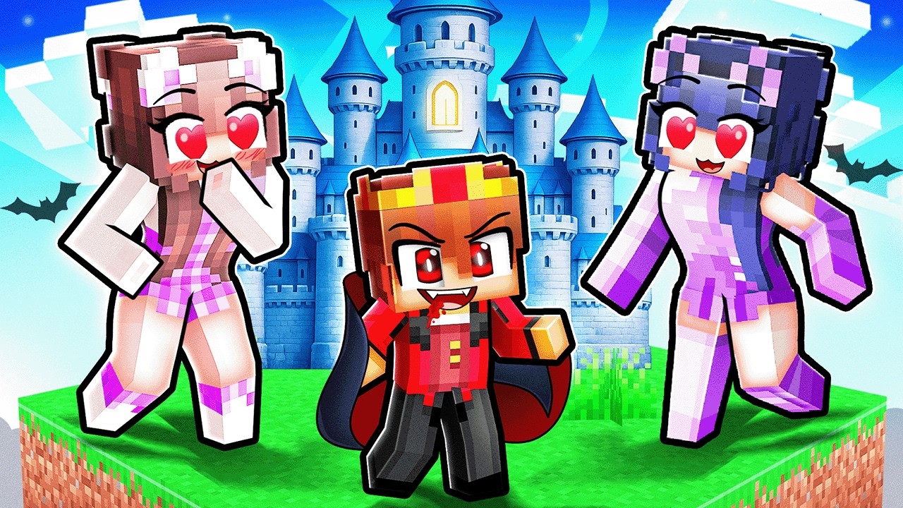 Ich habe auf One Chunk so getan, als wäre ich ein Baby-Vampir!