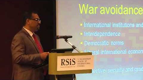 RSIS Distinguished Public Lecture by Professor T. V. Paul