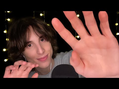 CLOSE-UP PERSONAL ATTENTION😴 | TONS OF CUDDLES, HAND MOVEMENTS & INAUDIBLE WHISPERS | ASMR ENGLISH