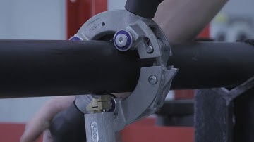 How to use a rotary peeler for PE Electrofusion preparation