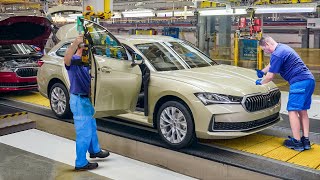 Inside Skoda Superb Production and Assembly in Europe