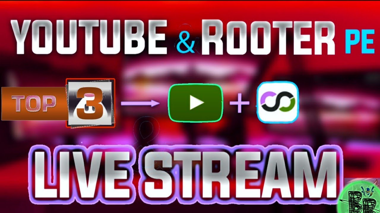 Top Live Streaming apps for Rooter | Best Live Stream Apps for Youtube | Custom rtmp streaming apps