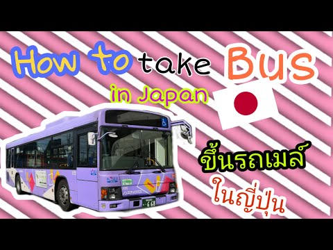 Ep.13 | วิธีการขึ้นรถเมล์ในญี่ปุ่นเป็นอย่างไร ไปดูกัน (How to take bus in Japan)