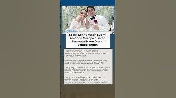 Sosok Kenny Austin Suami Amanda Manopo Jadi Sorotan, Bukan Hanya Tampan Tapi Juga Pengusaha Tajir