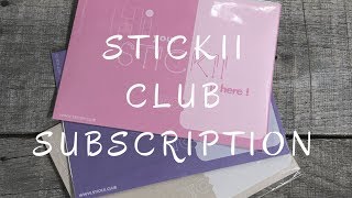 Stickii Club Monthly Sticker Subscription