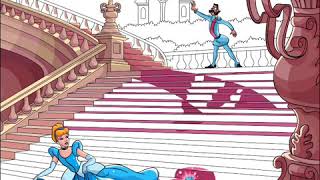 Speedpaint Happy Color By Number Walt Disney Cinderella 1950