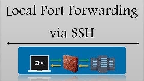 local port forwarding via ssh in rhel8.