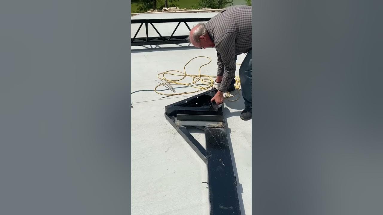 Bar Joist Header install YouTube