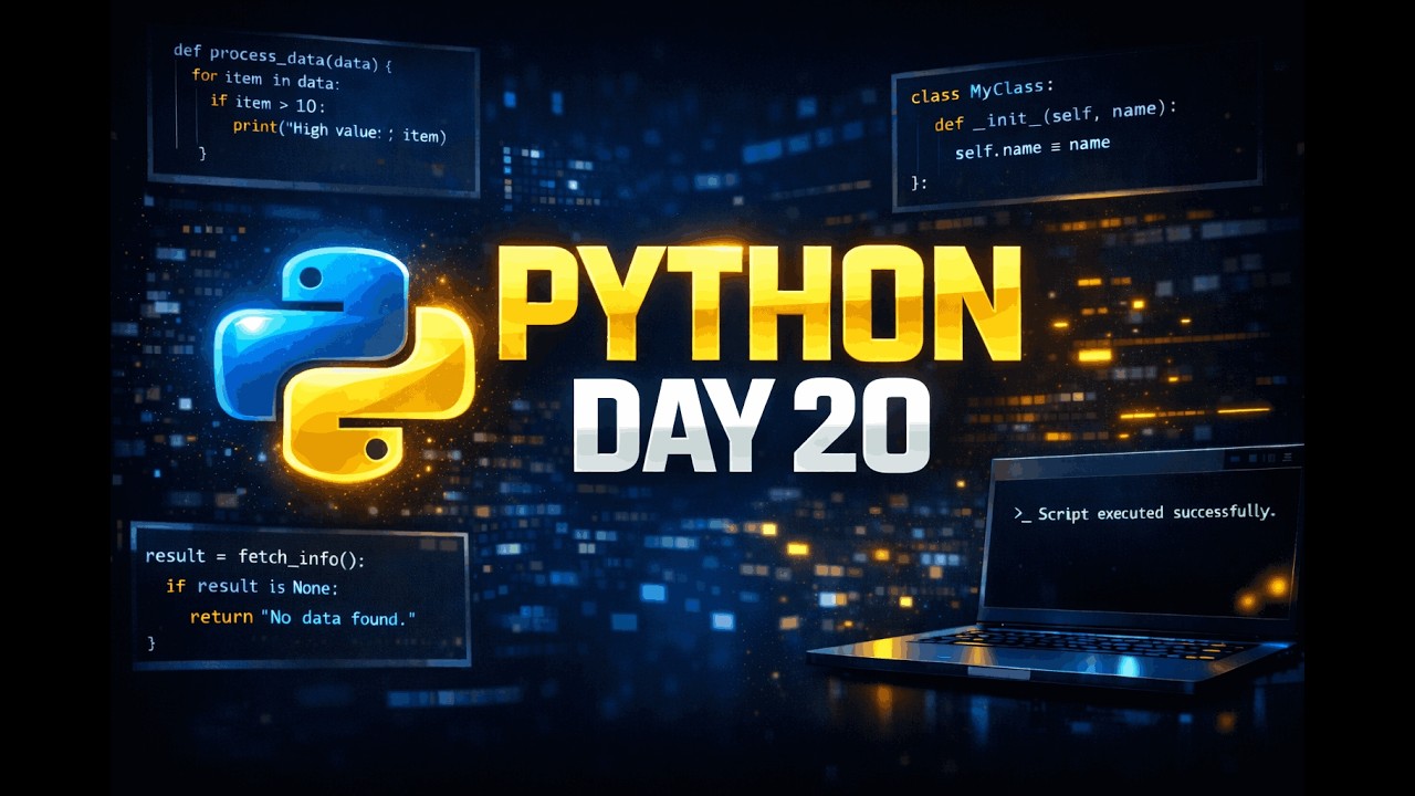 Python day 20 - YouTube