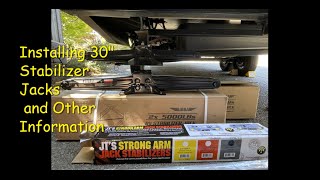 Why I Installed 30' Libra Stabilizer Jacks Instead of 24' Jacks  The Install & Other Information