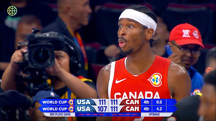 WILD ENDING | USA vs. Canada | FIBA Basketball