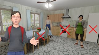 Kitchen is Empty & No Furniture in SchoolBoy Runaway Stealth