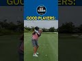 How the Hips Move: good players vs poor players