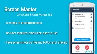 Como Usar Screen Master - Captura De Tela - Sem Root