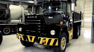 Mack Museum [RESTORED] Vintage Dump Truck  The Allan Myers Dump Truck