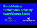 United International Economy Award Search Basics