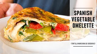 A Seriously Good Vegetable Omelette | Tortilla Murciana de Verduras Recipe