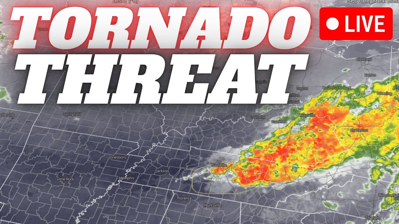 Tornado & Severe Weather LIVE Coverage! - YouTube
