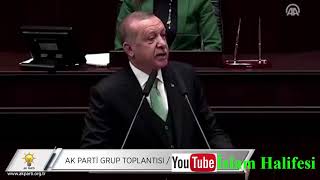 Erdoğan İstiklal marşını böyle okudu|İslam Halifesi