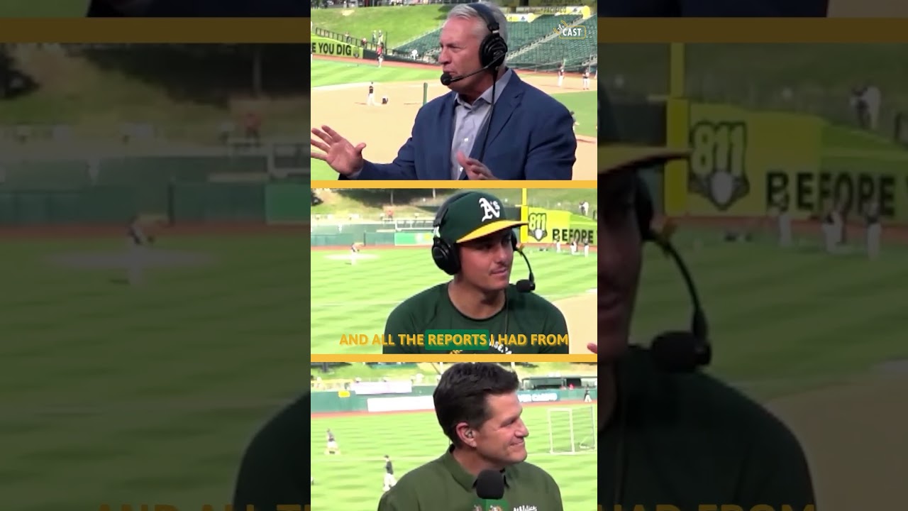 Gage Jump on Handling the Jitters in the Big Leagues #shorts #athletics