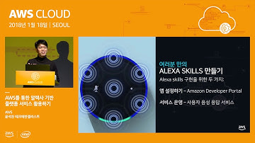 AWS를 통한 알렉사 기반 플랫폼 서비스 활용하기 - 윤석찬 테크에반젤리스트 (AWS)
