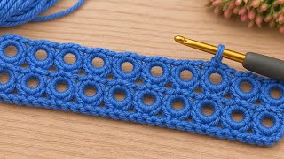  ✨ Very Stylish Ring Crochet Pattern | Easy and Showy Knitting Tutorial