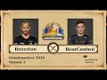 [RU] Bozzzton vs BoarControl | Hearthstone Grandmasters Season 2 (18 сентября 2020)