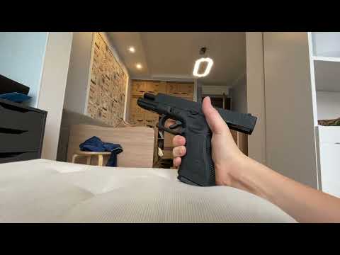 страйкбольный пистолет Glock17 gen3  грин газ
