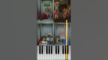 Math is so easy COMPLETE EDITION (Poppy Playtime 3 Animation) @SkinnyPale - Piano Tutorial