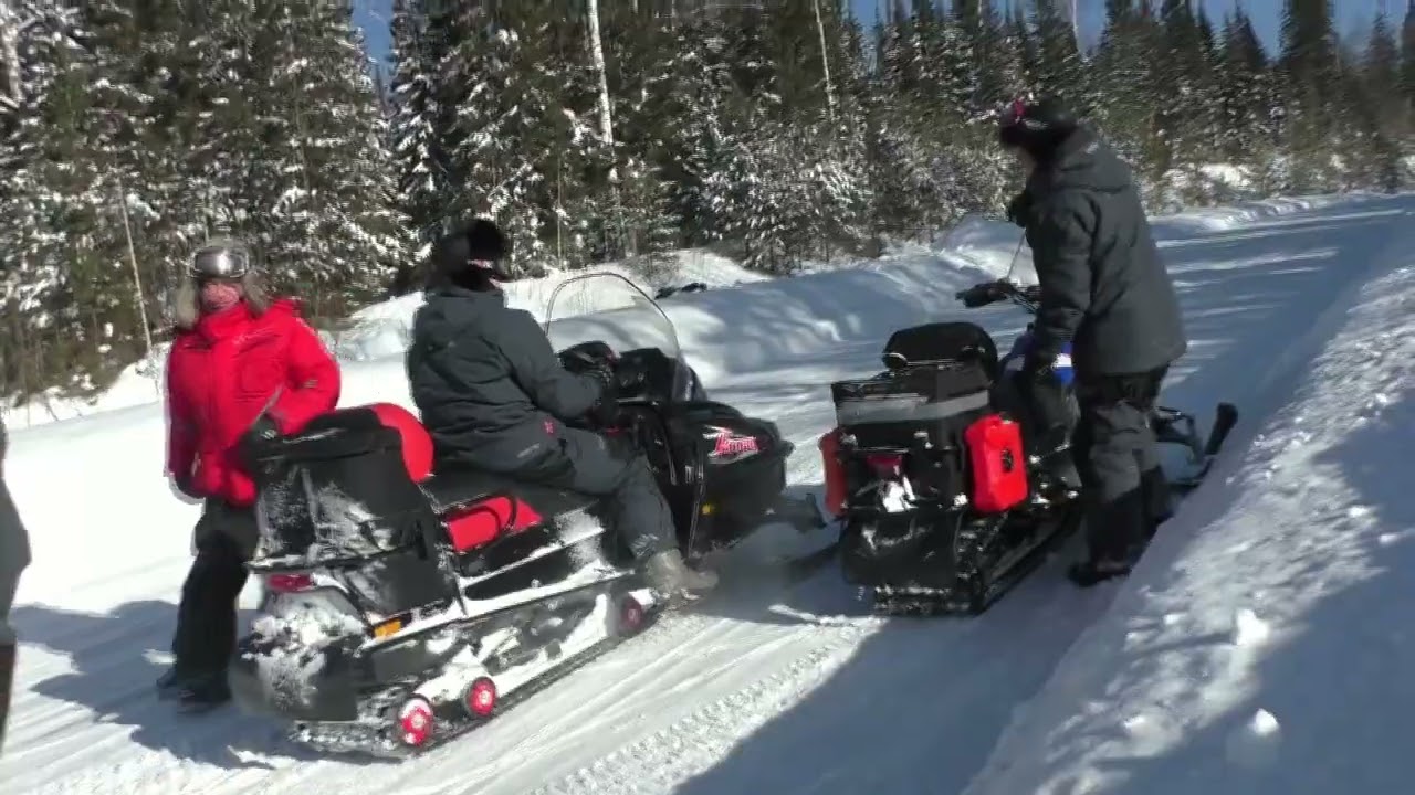 Большое путешествие на снегоходах. Демидовский каменный крест, Камень Омутной.