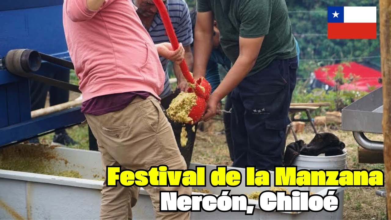 Recorriendo el Festival de la Sidra y Manzana de Nercón, Chiloé 🍏🇨🇱