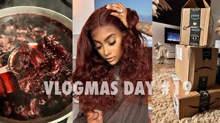 AMAZON HAUL | LET'S MAKE AUTHENTIC JAMAICAN SORREL | GRWM FOR THIS WEEKEND | VLOGMAS DAY #19