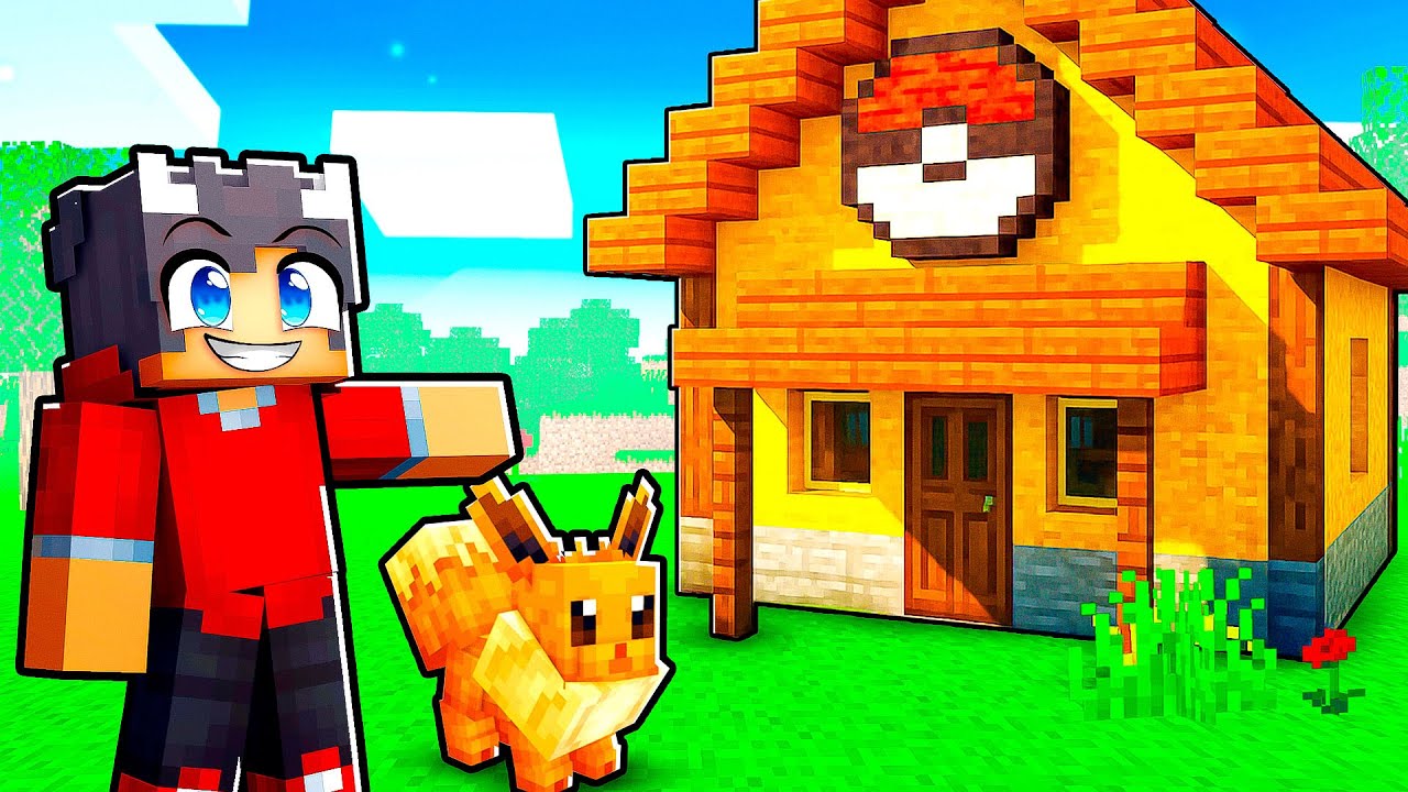 Vi Bygger Vores Base! - Minecraft Pokemon #2