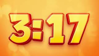 5-Minute Countdown Fun Bold Yellow Party Timer