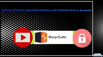 How to install JSON Web Tokens and JWT Editor Keys in Burp Suite || Cyber Security
