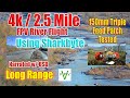 4K River FPV flight testing 150mm Triple Feed Patch and Sharkbyte