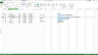 8  Step 2 Complete: Grouping Tasks into a Structured Project Execution Summary in MS Project