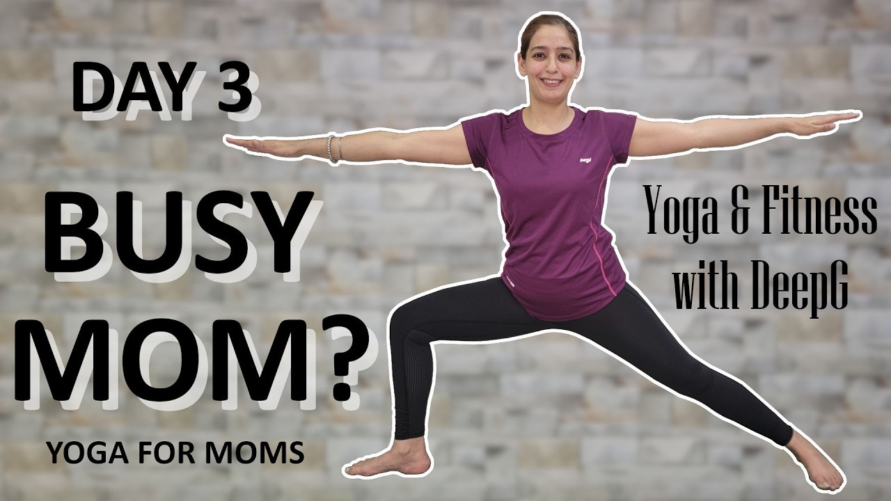 20-Minute Busy Mom Reset | Day 3 | Energy & Focus | No Equipment Required | Quick Work Routine